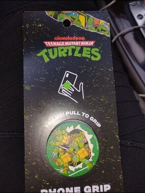 Nickelodeon Teenage Mutant Ninja Turtles Green Phone Grip